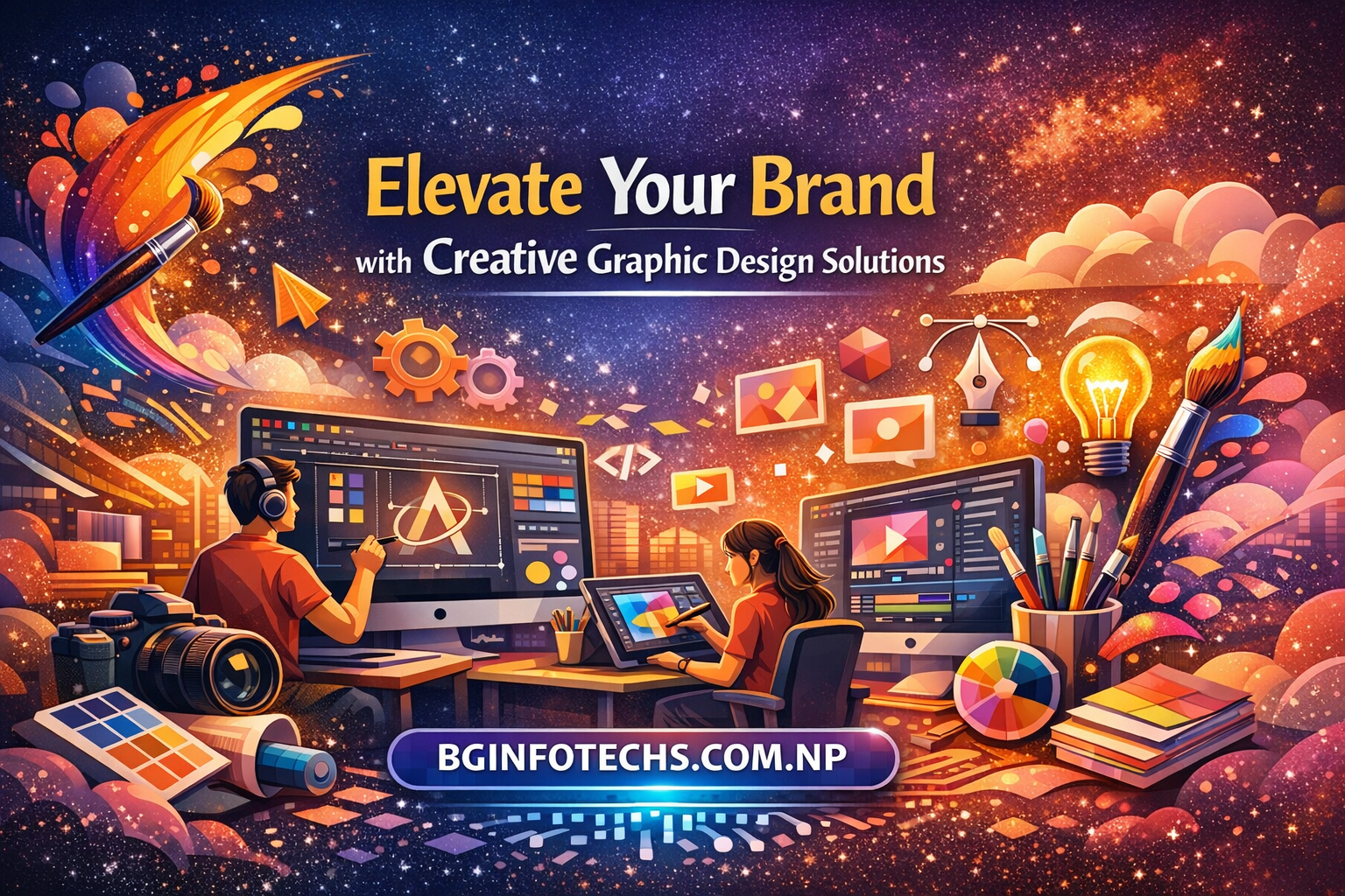 🎨 Elevate Your Brand with Creative Graphic Design Solutions
