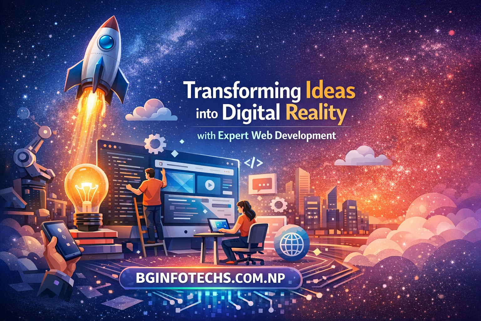 🚀 Transforming Ideas into Digital Reality with Expert Web Development